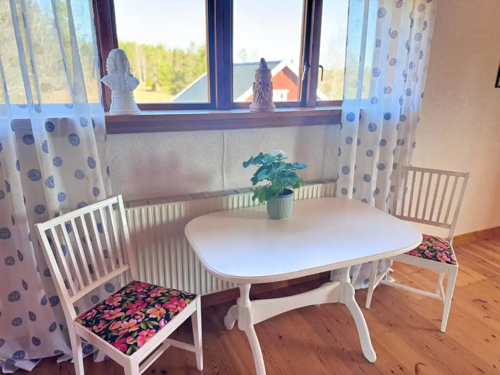 Veranda im Ferienhaus Stora Hultet nahe Vimmerby in Småland