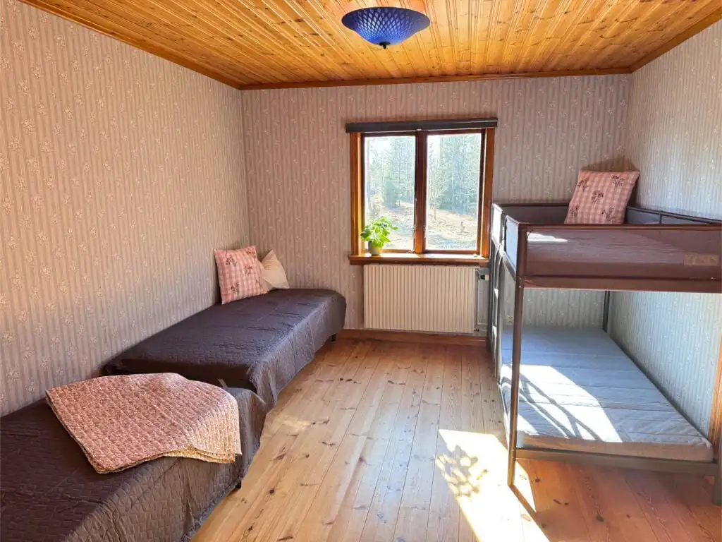 Schlafzimmer Ferienhaus Stora Hultet Småland Vimmerby