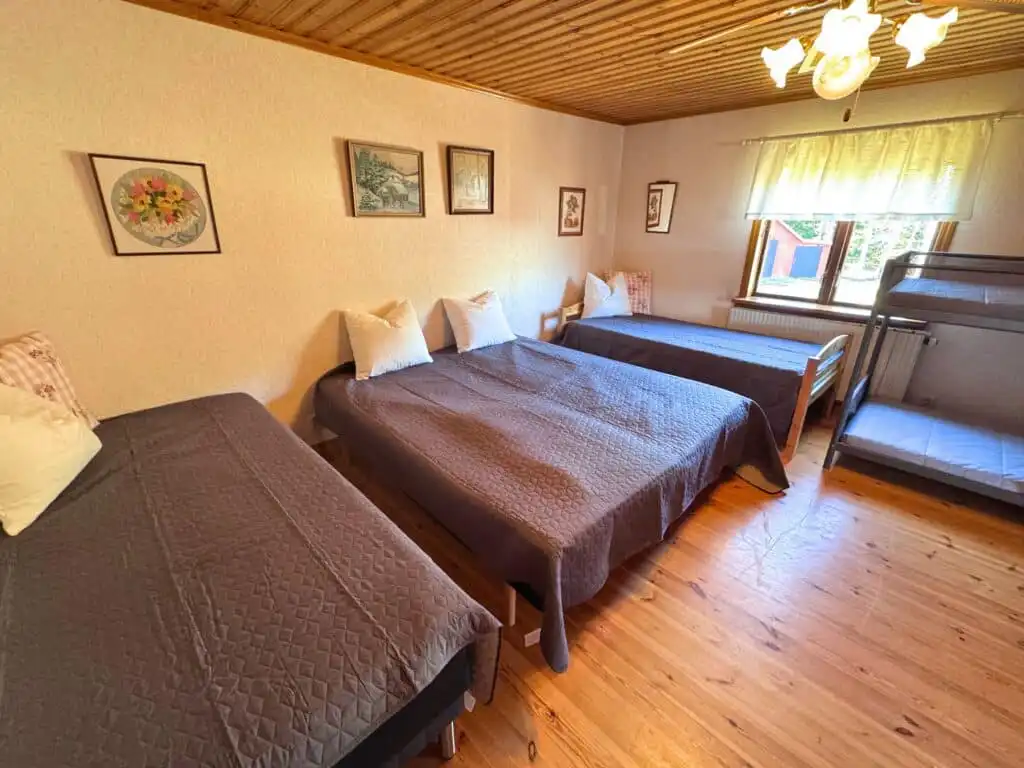 Großes Schlafzimmer Ferienhaus Småland Vimmerby