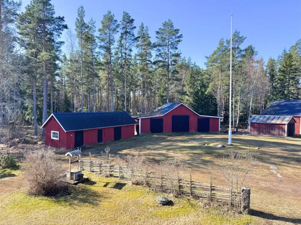 Ferienhaus Småland Stora Hultet Vimmerby Außenansicht