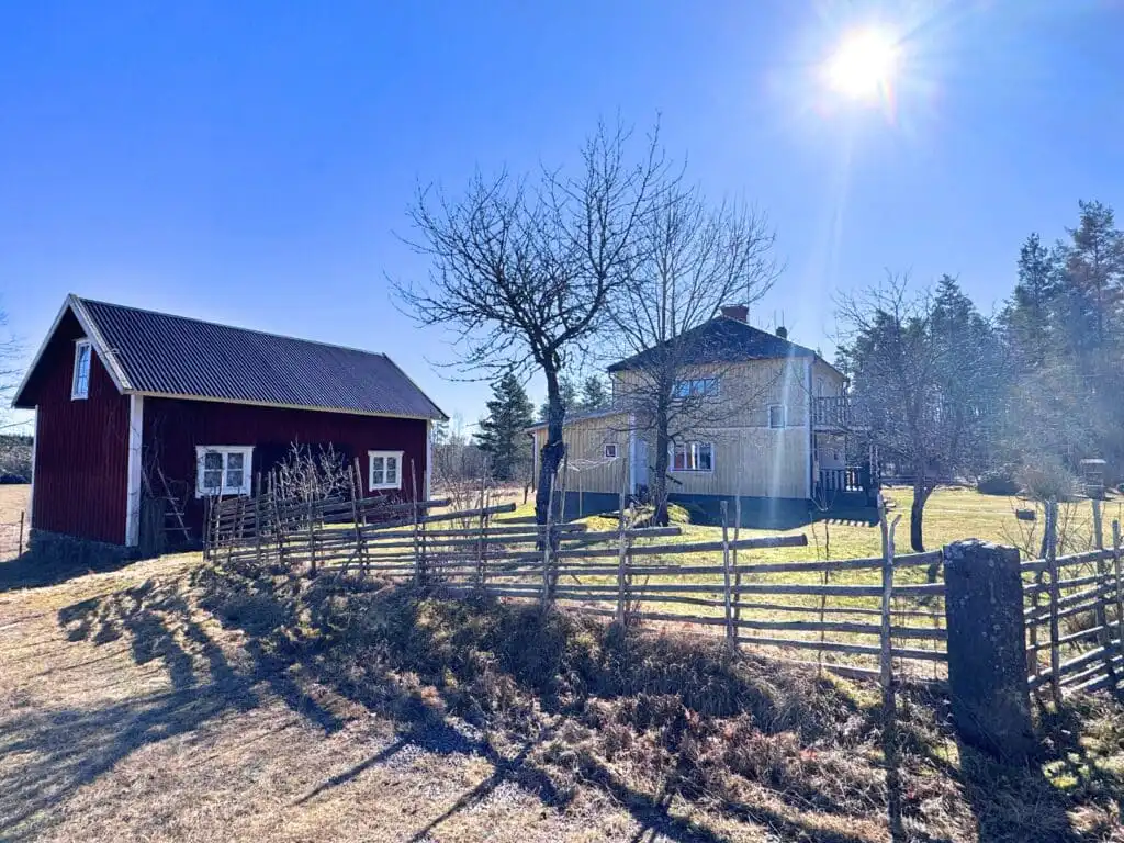 Garten Ferienhaus Småland Vimmerby