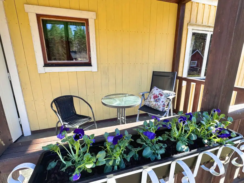 Balkon Ferienhaus Småland