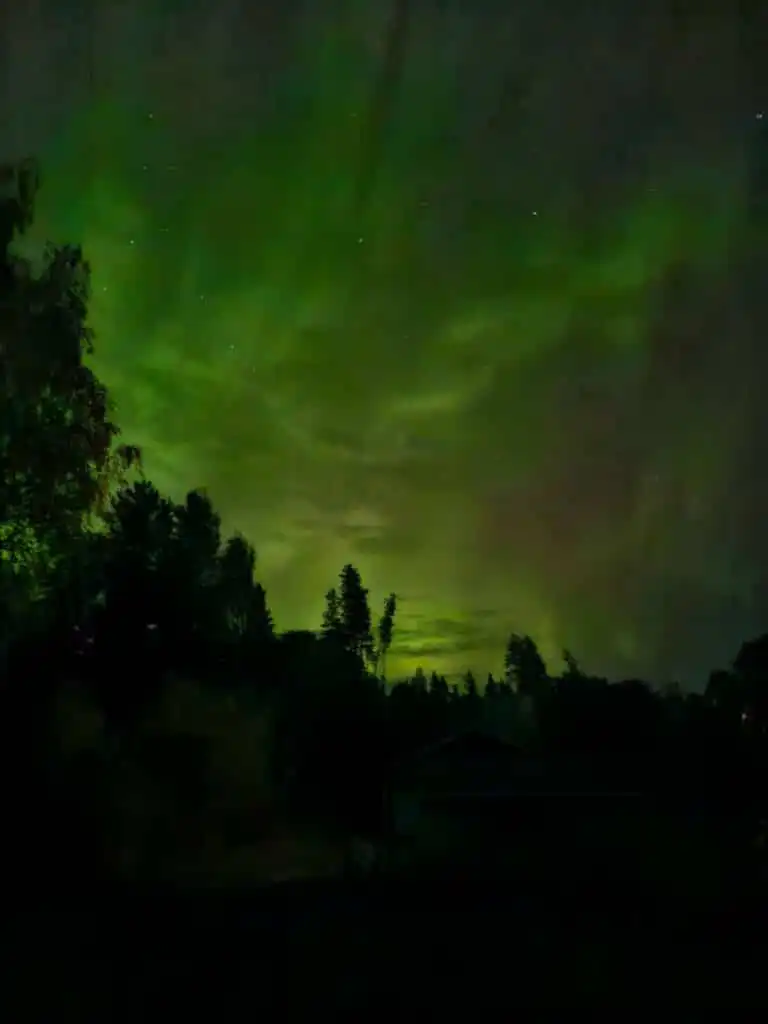 Nordlichter Jämtland Schweden Naturerlebnis Urlaub