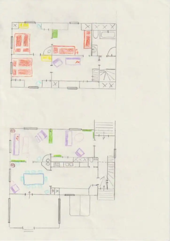 Grundriss Familienhaus Ryd