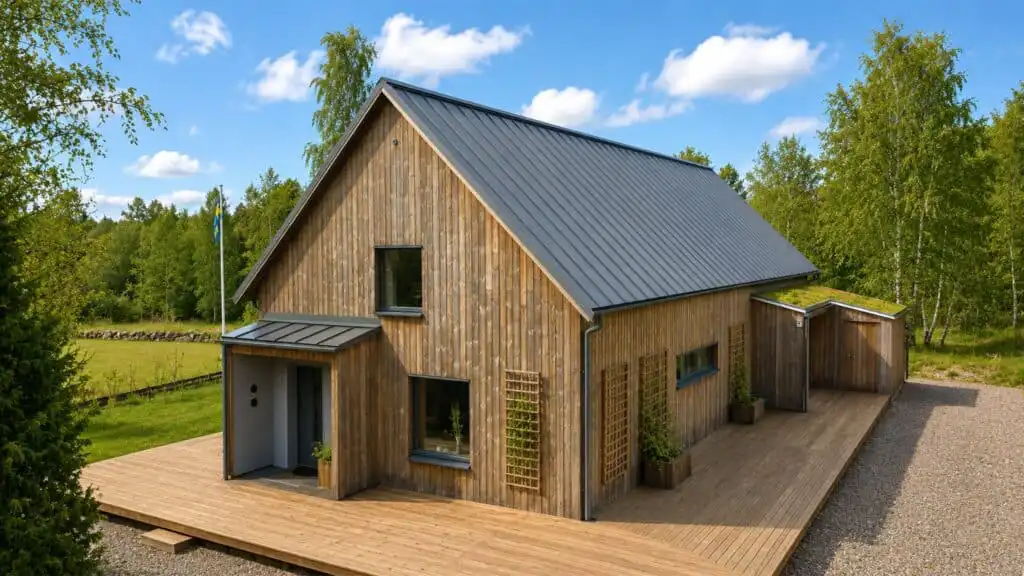 Skandinavisches Design Ferienhaus CIRCUITUS mitten in der Natur Smålands
