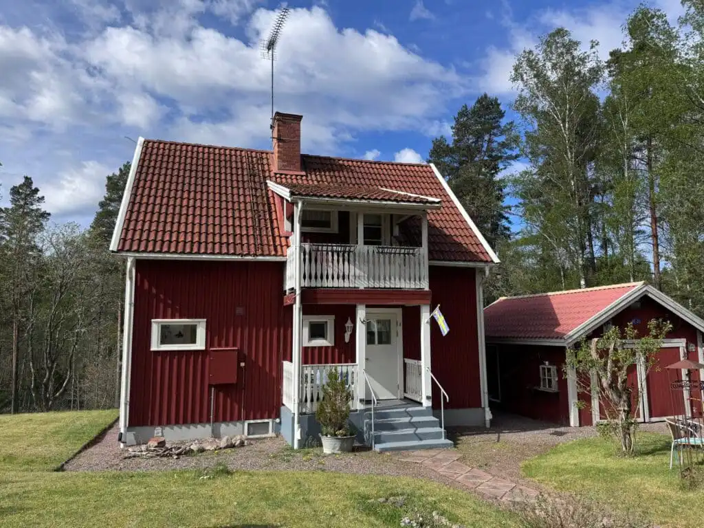 Ferienhaus Sommerhaus Luisa in Vimmerby mit großem Garten in Småland