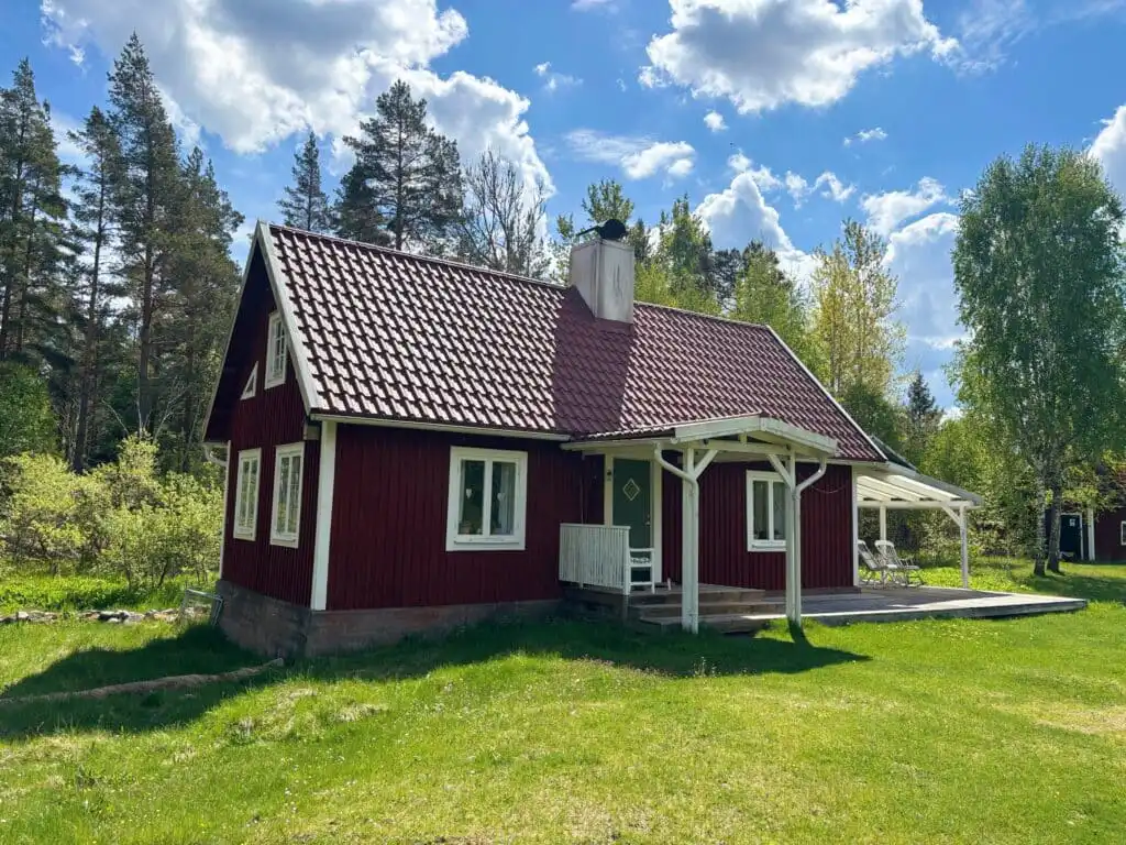 Traditionelles Schwedenhaus mit großem Naturgrundstück in Småland