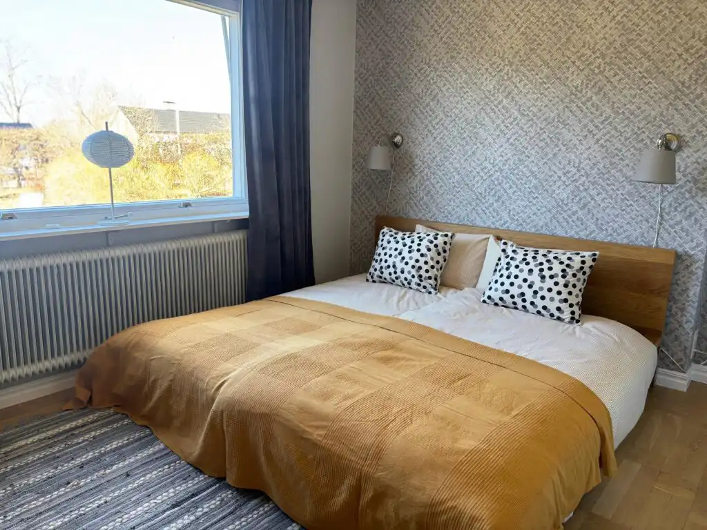 Gemütliches Schlafzimmer für erholsame Urlaubstage in Småland