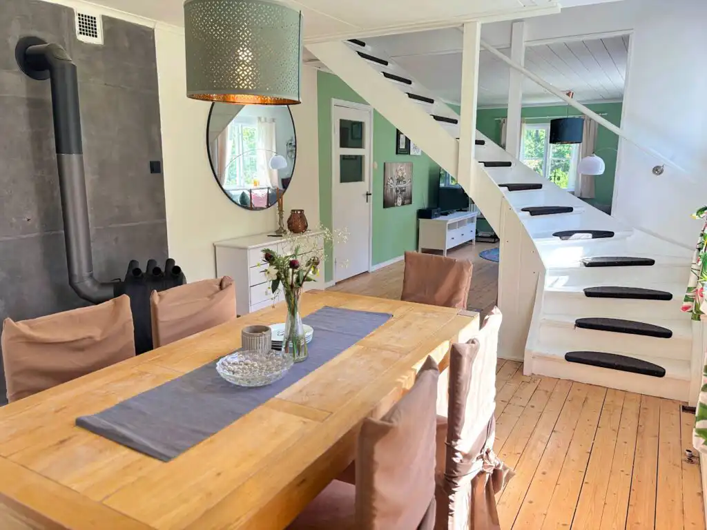 Helles WOhnzimmer der Villa Clara in Småland