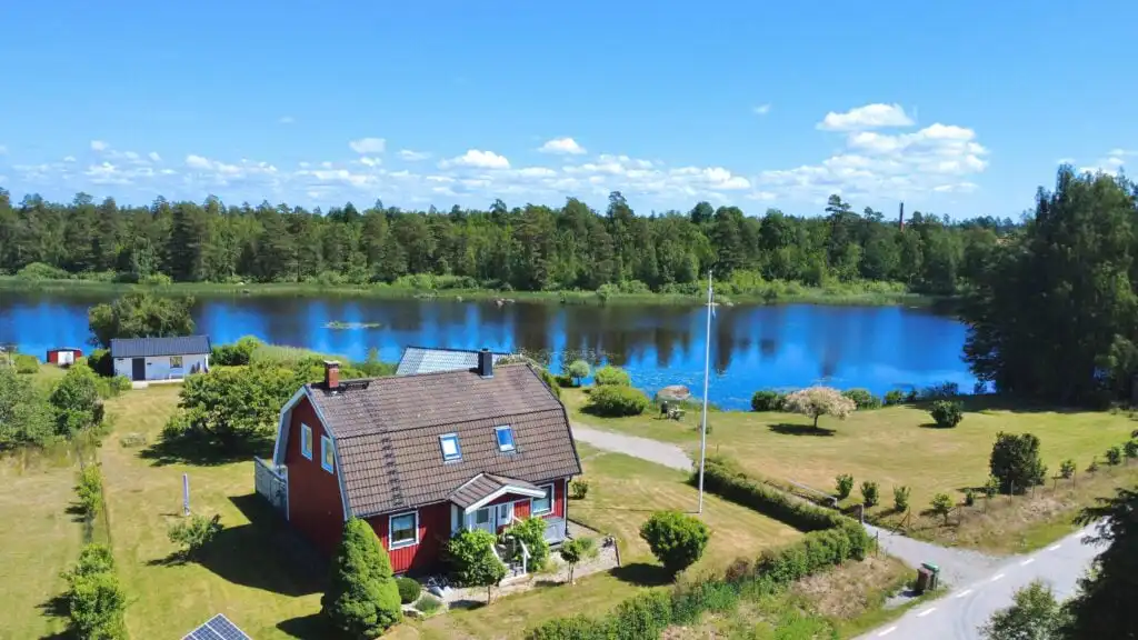 Ferienhaus Villa Saleboda mit traumhaftem Seeblick