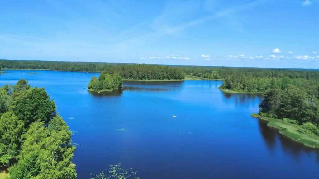 See und Natur rund um Villa Saleboda in Blekinge