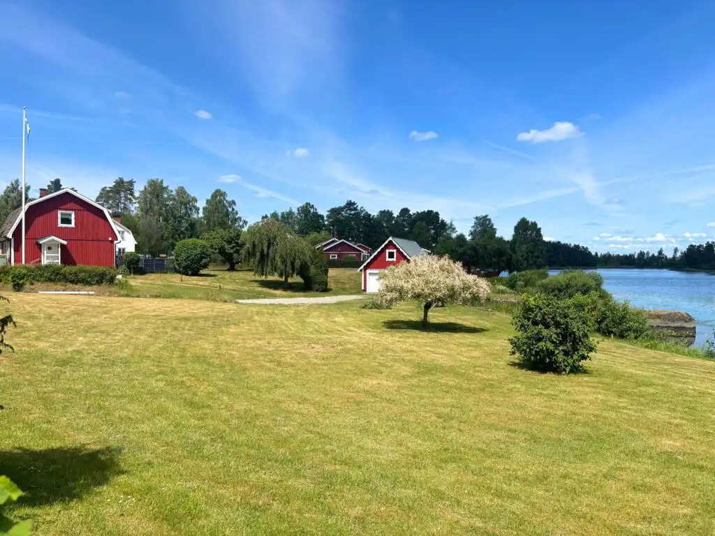 Wiesen und Natur rund um Villa Saleboda in Blekinge