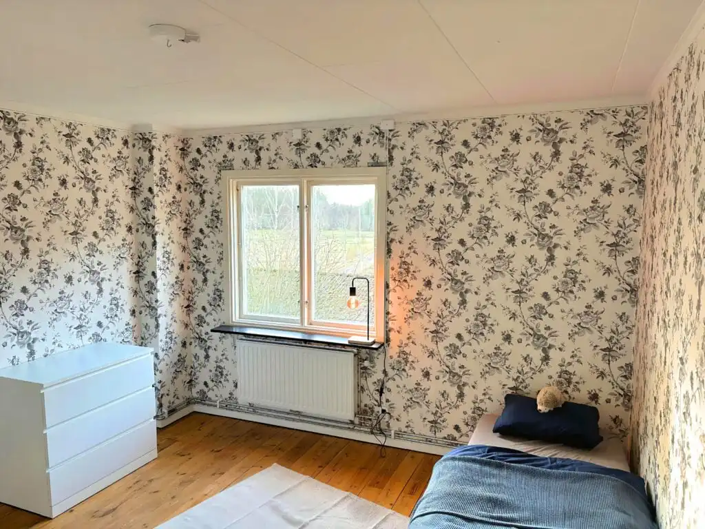 Schlafzimmer im Ferienhaus Hus Mio in Hultsfred
