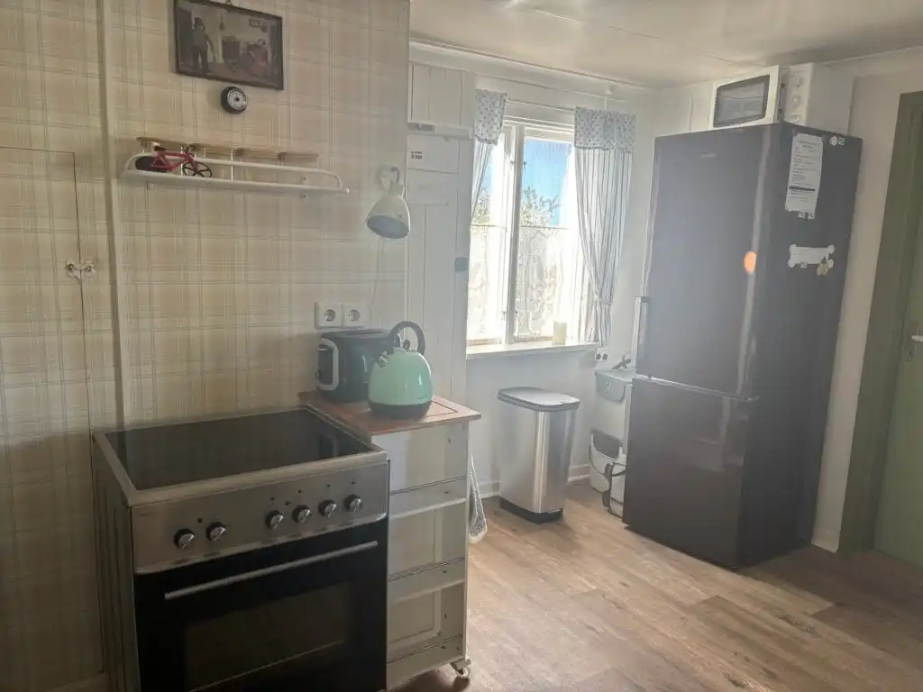 Küchenbereich im Hus Bockara in Småland