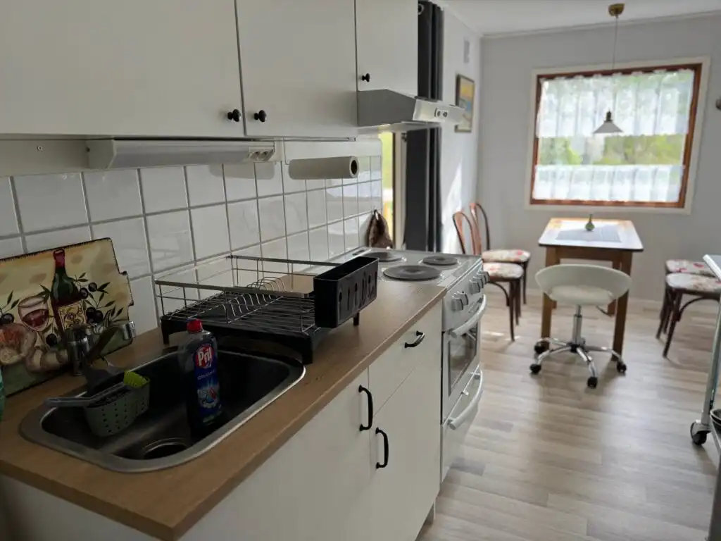 Küche im Ferienhaus Hus Rörsmåla in Blekinge