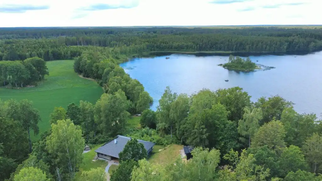 See Ljusterhövden nahe Villa Bergsmåla in Südschweden