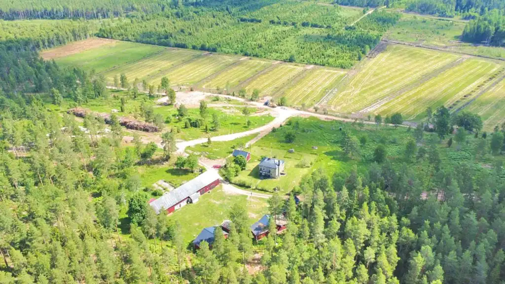 Naturgrundstück und Alleinlage von Stora Hultet in Schweden
