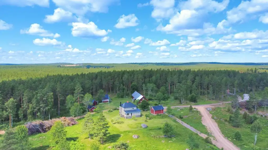 Ferienhaus Stora Hultet in absoluter Alleinlage in Småland
