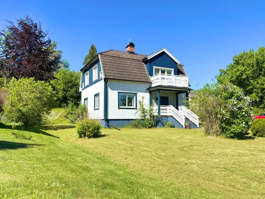Ferienhaus Connys Hus mit großem Garten und überdachter Terrasse in Kosta