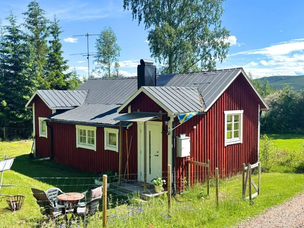 Ferienhaus Hus Hammerstrand mit eingezäuntem Garten