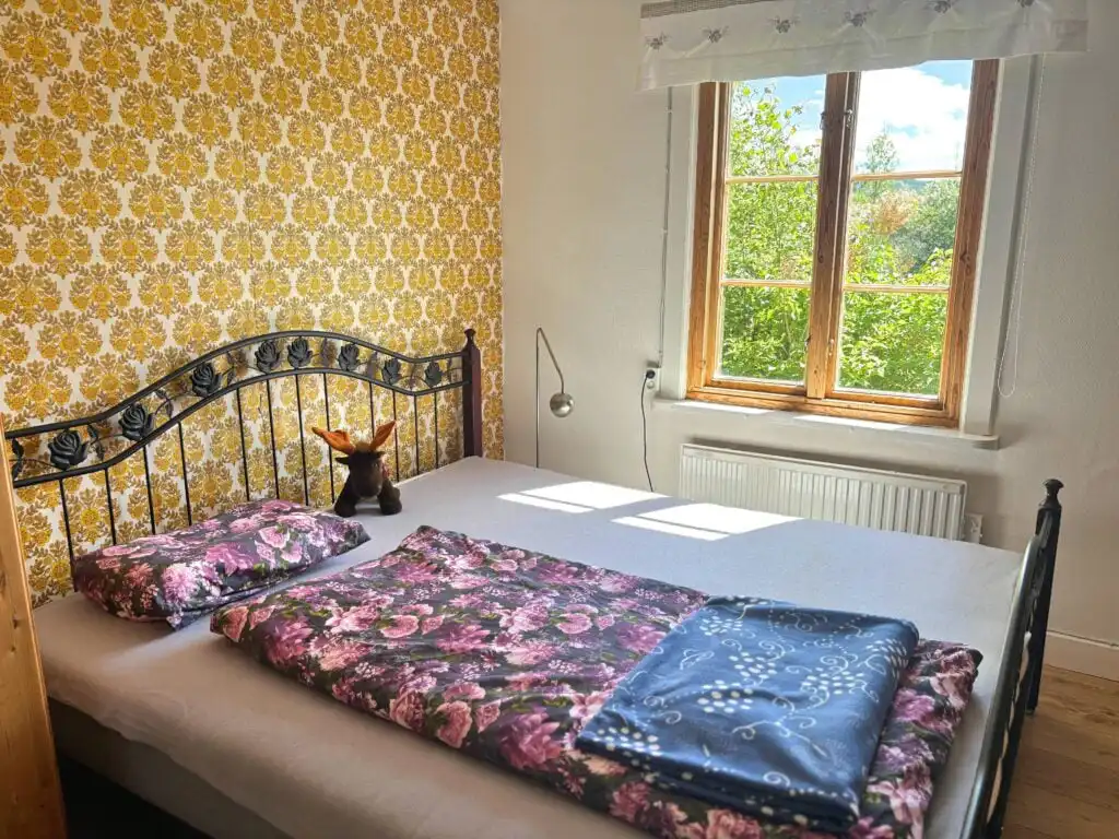 Gemütliches Doppelzimmer im Ferienhaus Hus Hammerstrand