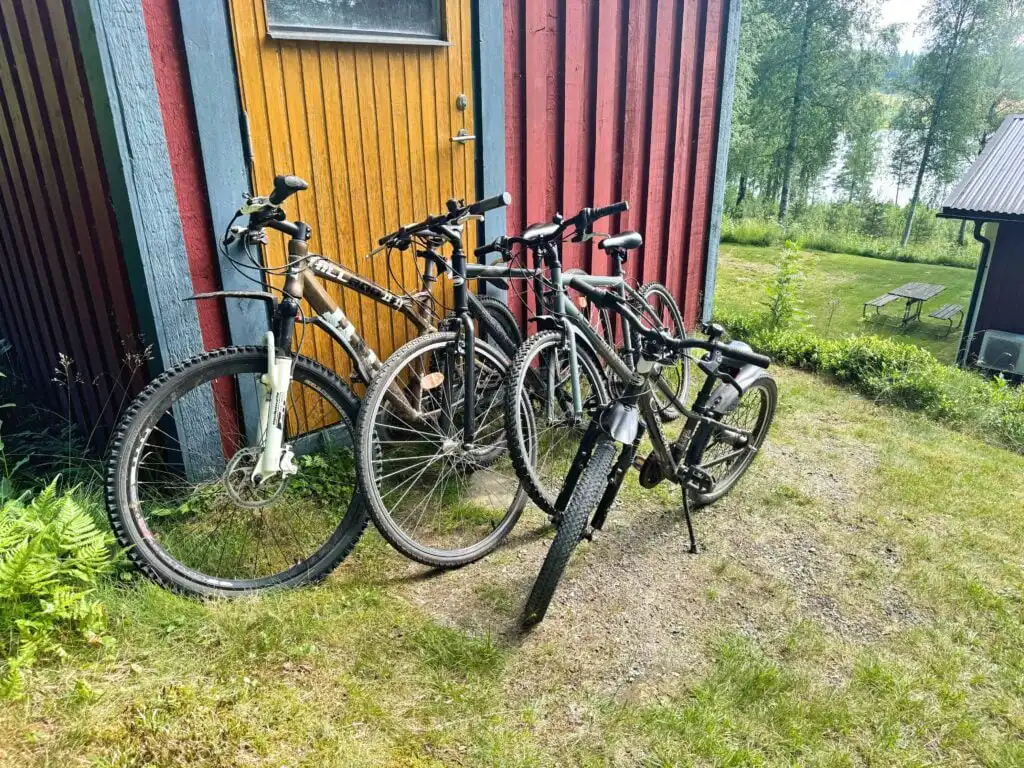 Fahrräder für Ausflüge rund um Hus Bjöksjöblick in Bergslagen