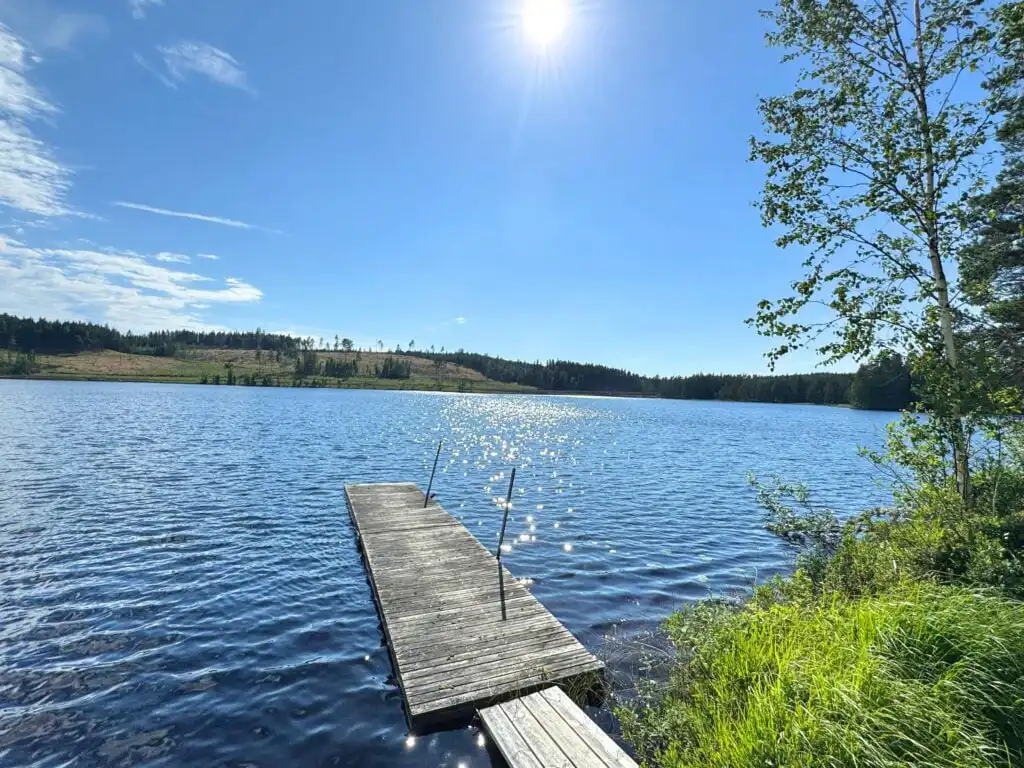 Privater Seezugang am Hus Bjöksjöblick