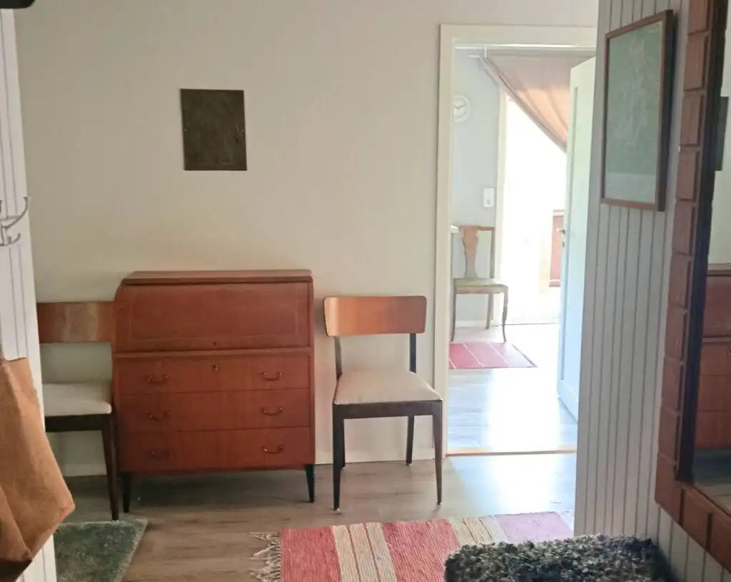 Eingangsbereich im Ferienhaus Solkullen i Kalvshult