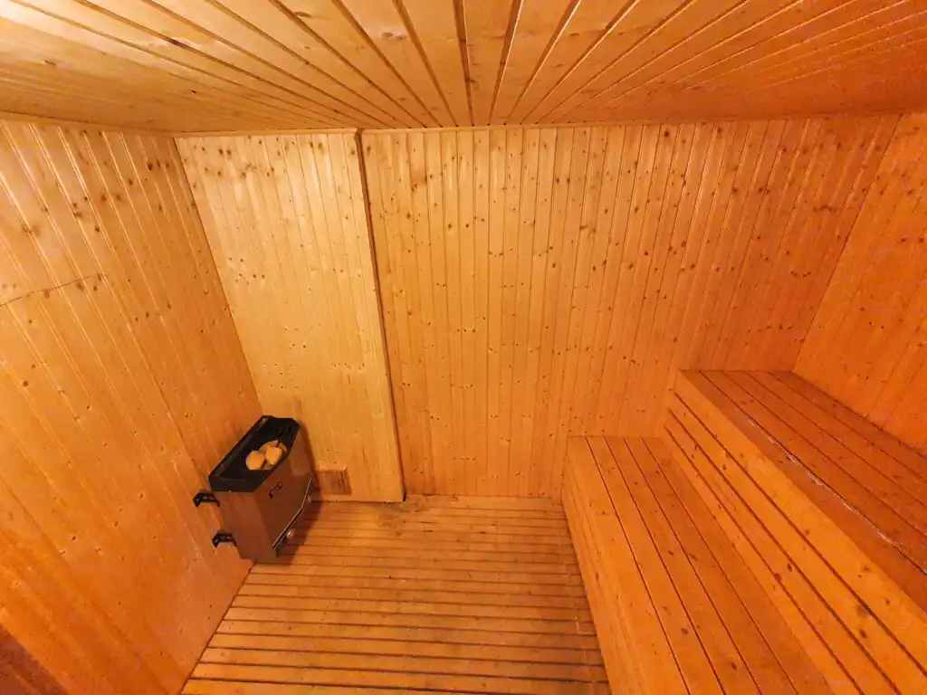 Sauna im Ferienhaus Hus Fågelfors in Småland