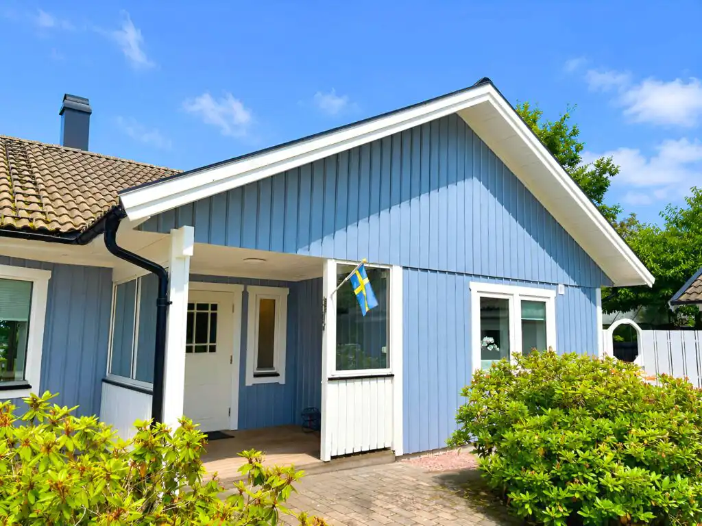 Blå Havet – modernes Ferienhaus direkt am Meer in Figeholm