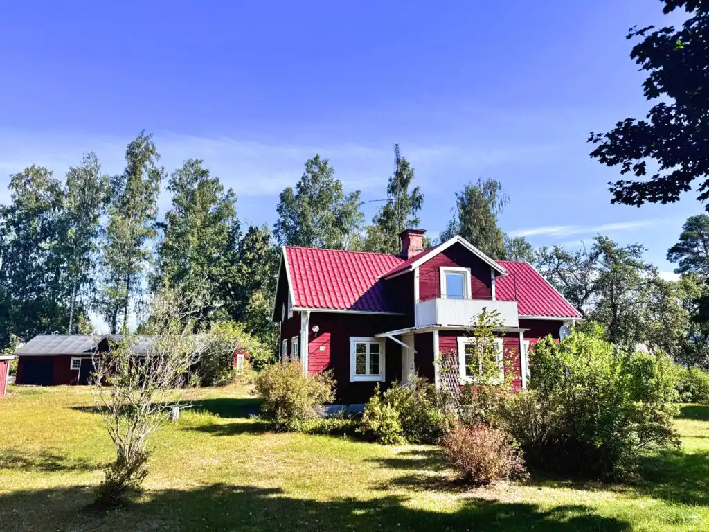 Stuga Annika – rotes Schwedenhaus in Målilla in Småland