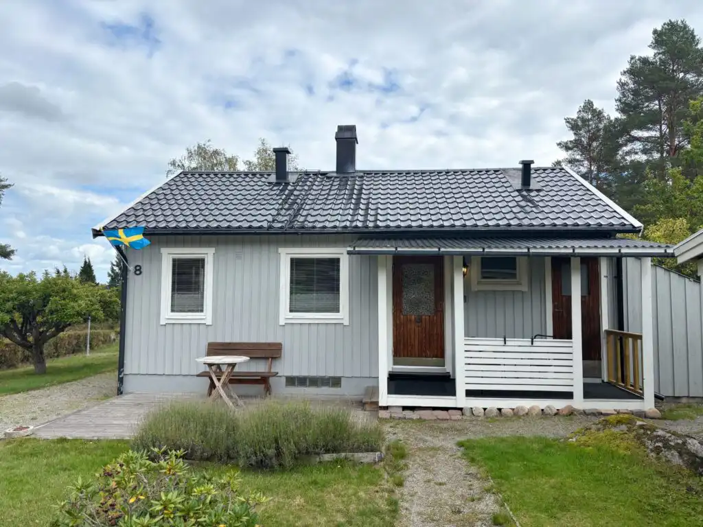 Hus Västerlyckan in der ruhigen Ferienhaussiedlung Saleboda