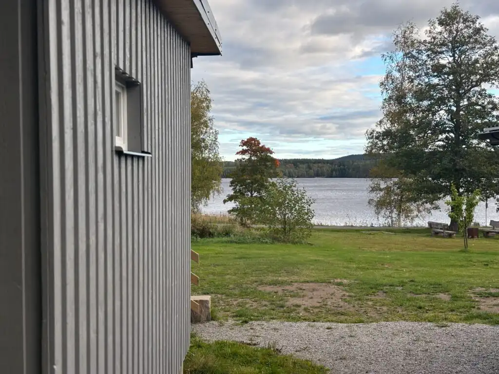 Seeblick von der Stuga Långban bei Filipstad in Värmland