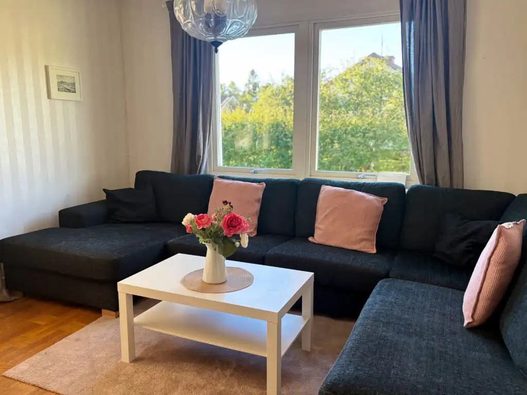 Gemütliches Wohnzimmer im Ferienhaus Sunny in Värmland